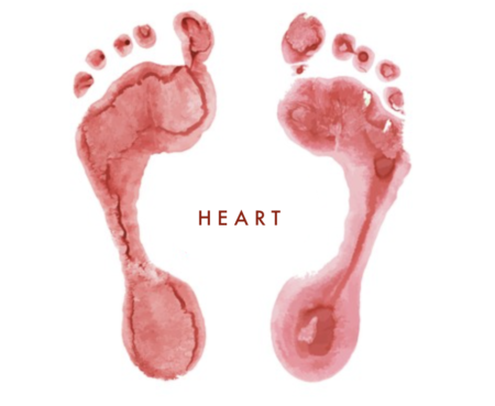 足裏が赤っぽい場合の子宮筋腫を小さくする東洋医学的足つぼ法